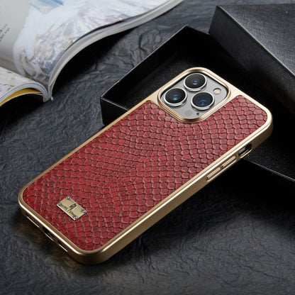 Snake Pattern Leather Phone Case For Iphone