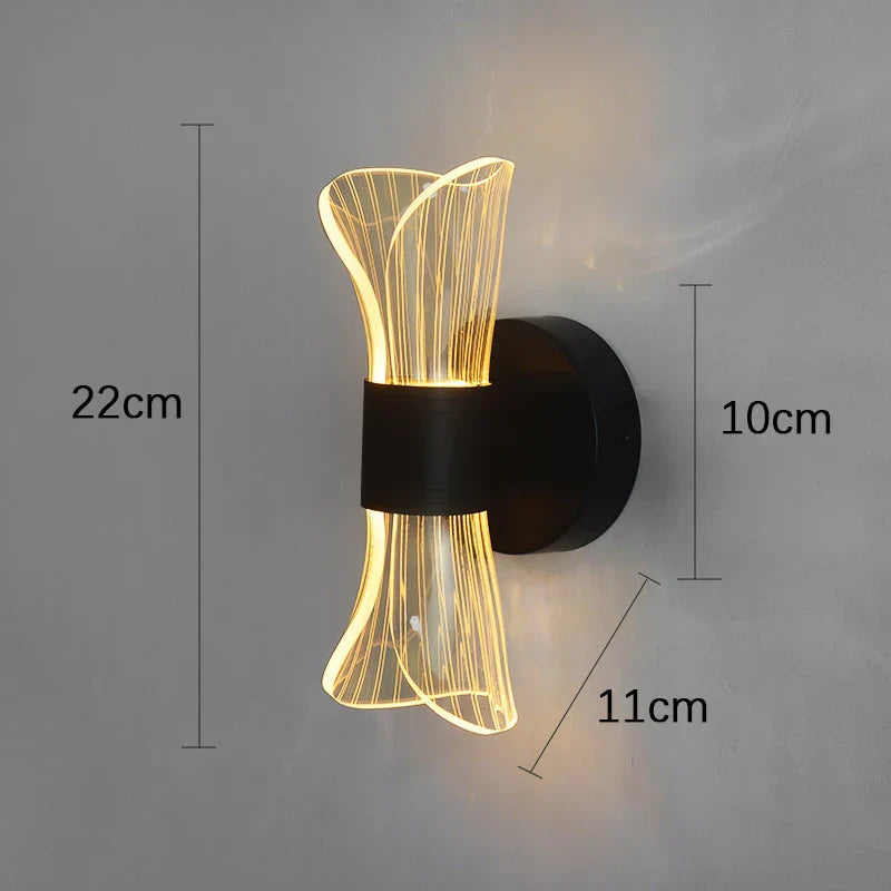 Nordic Spiral - Scandinavian Design LED Wall Light