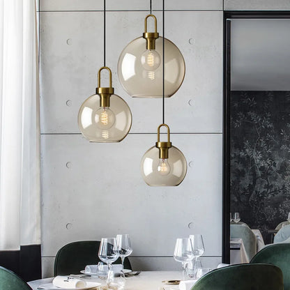 Modern Glass Pendant Light