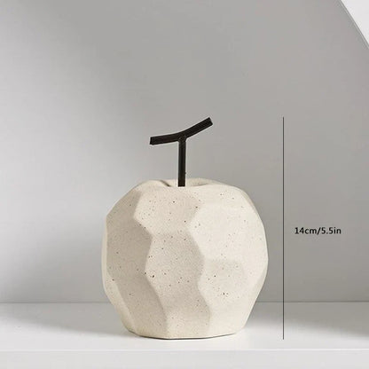 Nordic Ceramic Fruit Sculptures