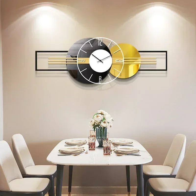 Luxury Mirror Face Wall Clock