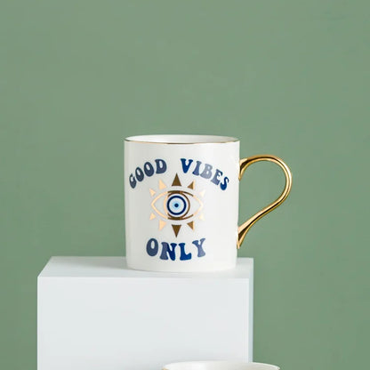 Devil's Eye Ceramic Coffee Mug