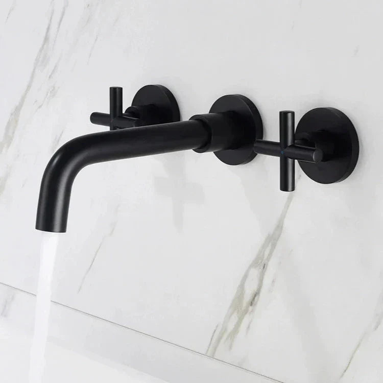 Miravique Two-Handle Wall Mounted Faucet