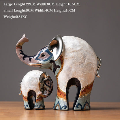 Modern Oriental Elephant Home Decor  Sculpture