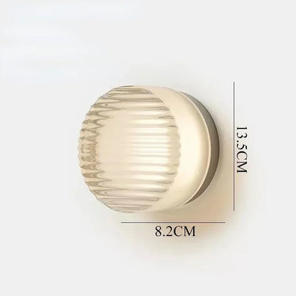 Orbalumina - Modern Round Wall Lamp