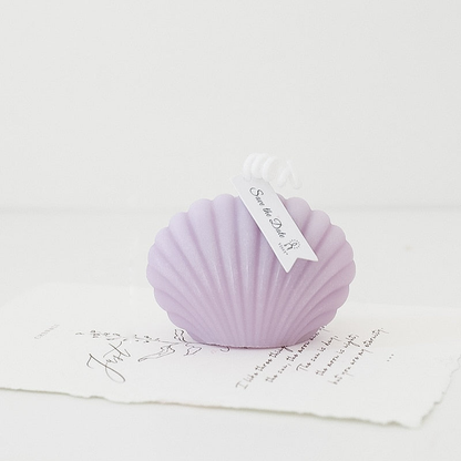 Sea Shell Decorative Candle