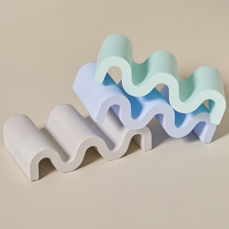 Zig Zag Ceramic Tray & Organizer