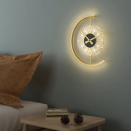 Luminous Clock - Modern Nordic Design