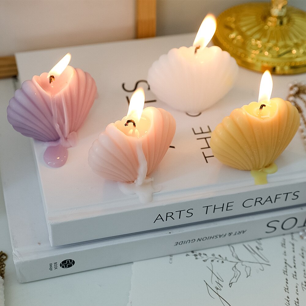 Sea Shell Decorative Candle