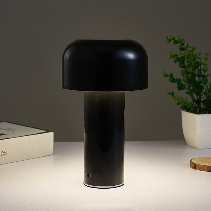 Italian Style Mushroom Cordless Table Lamp