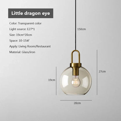 Modern Glass Pendant Light