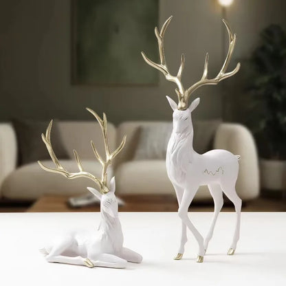 Luxury Reindeer Sculpture