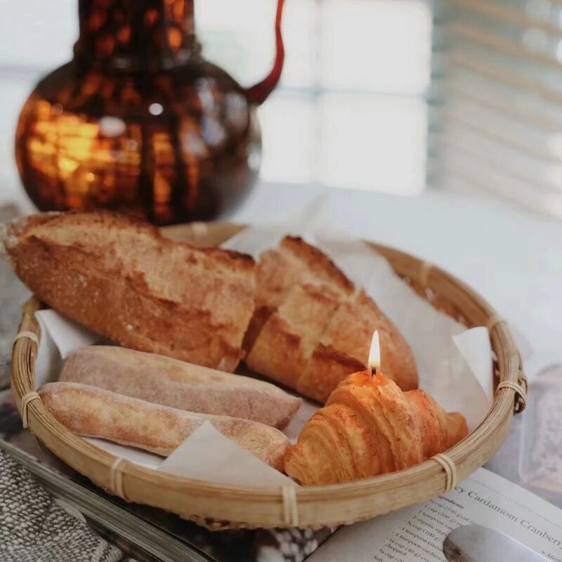 Croissant Candle Pastry Shaped Candle