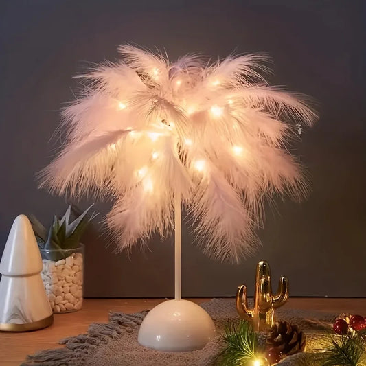 Feather - Elegant Feather Lamp