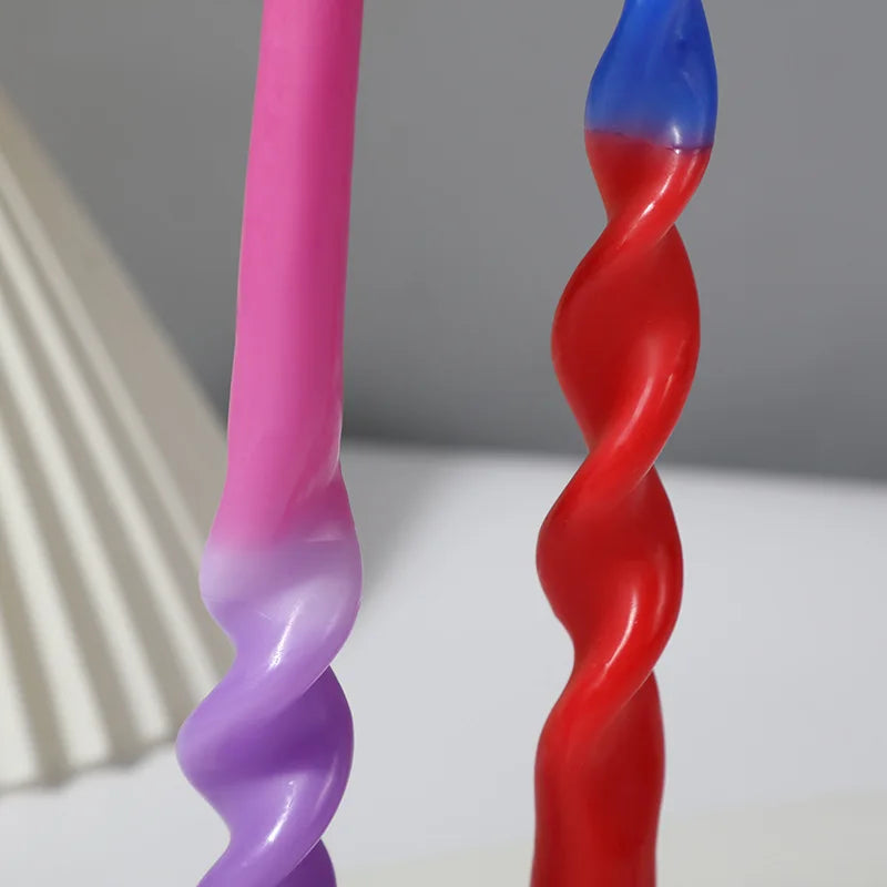 Color Twist Candle Set