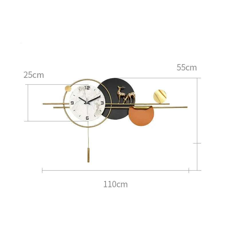 Nordic Designer Wall Clock