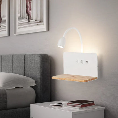 LuminaFlex - Multifunctional LED Wall Light | Bedside lamp