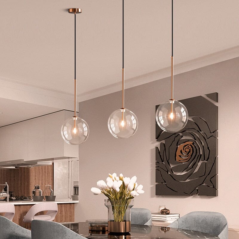 The Glass Ball Pendant lights