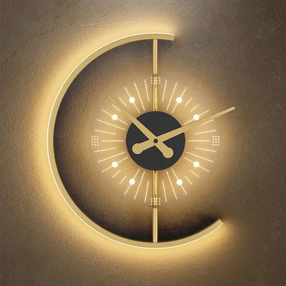 Luminous Clock - Modern Nordic Design