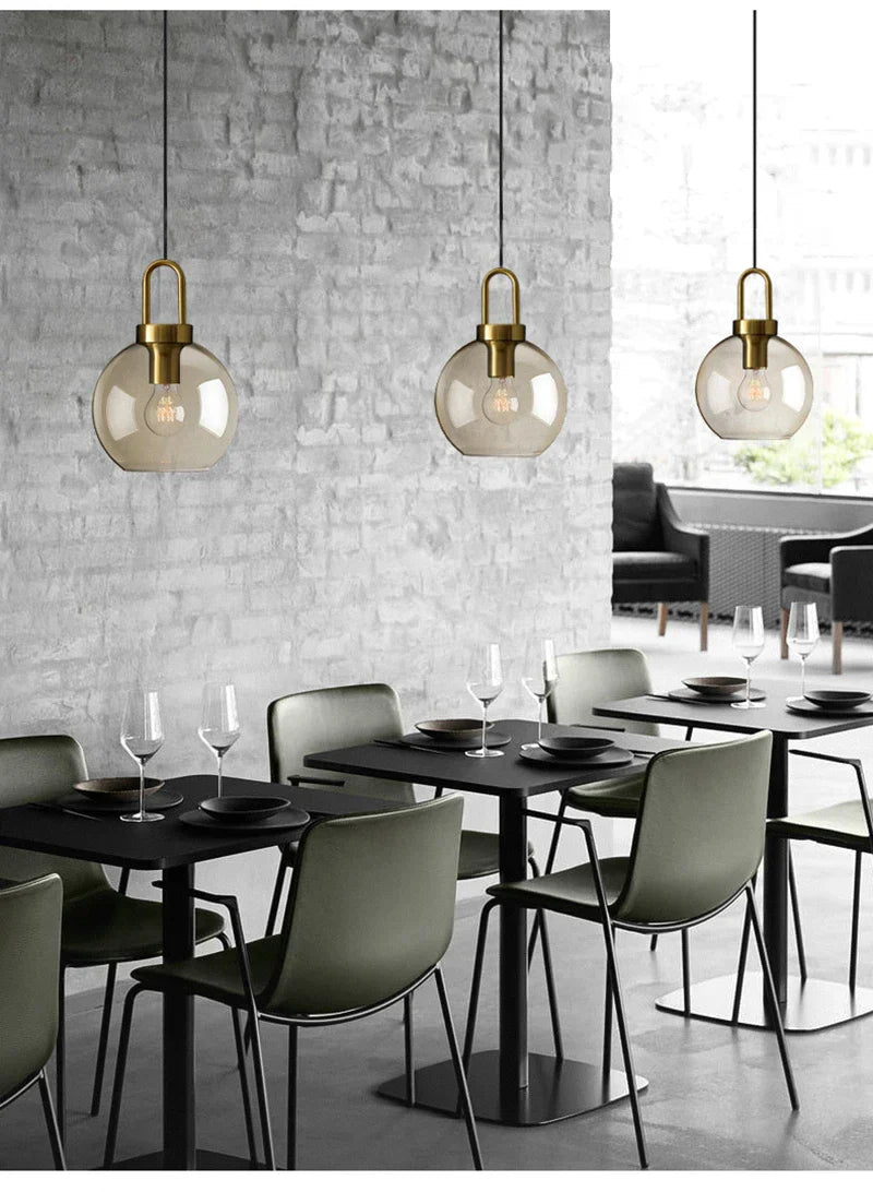 Modern Glass Pendant Light