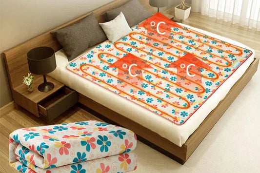 HeatWave - Electric Bed Blanket with Temperature Control