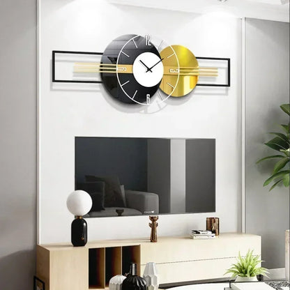 Luxury Mirror Face Wall Clock