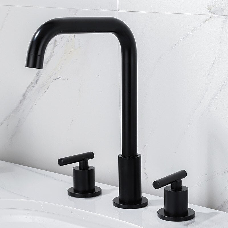 Miravique Three Hole Bathroom Faucet