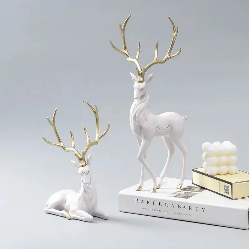 Luxury Reindeer Sculpture