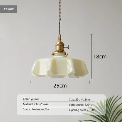 FrenchElegance - Brass Pendant Lamp