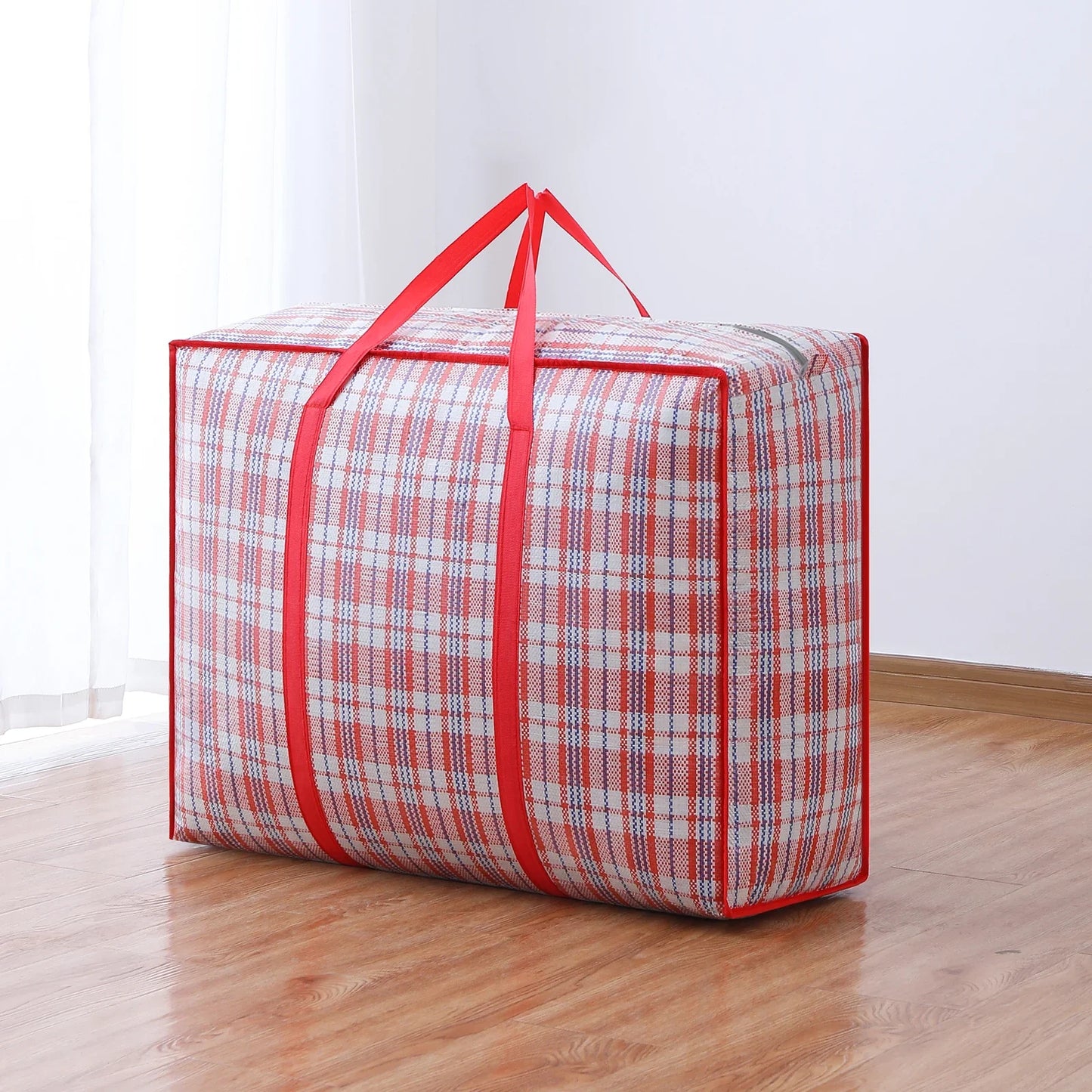 Woven Luggage Bag: Scratch resistant and waterproof