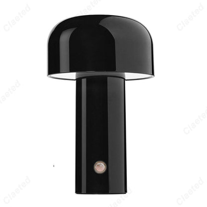 Retro design LED table lamp wireless with touch (USB)