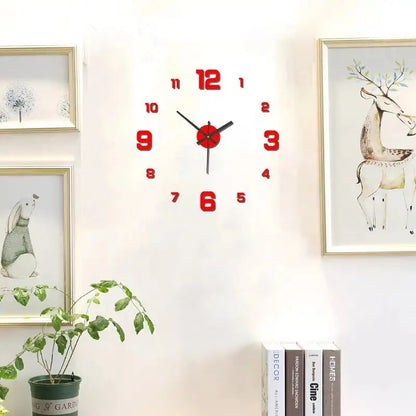 Creative Frameless Wall Clock