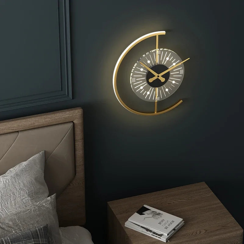 Luminous Clock - Modern Nordic Design