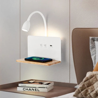 LuminaFlex - Multifunctional LED Wall Light | Bedside lamp