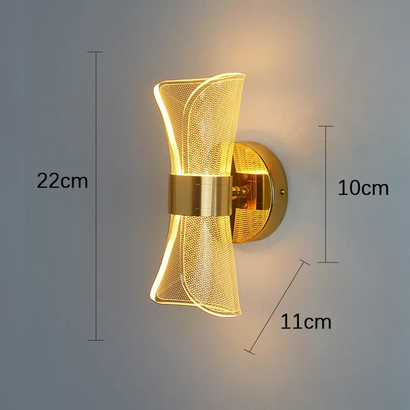 Nordic Spiral - Scandinavian Design LED Wall Light