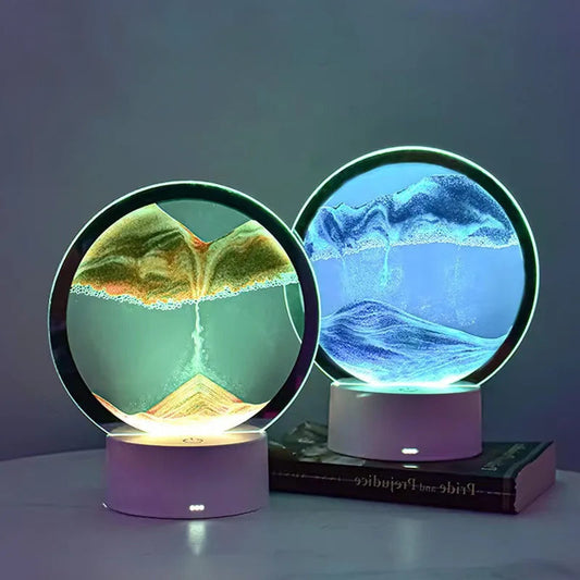 Creative Sand Lamp – Decompression, Light Art