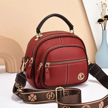 Classic Crossbody Leather Bag™ | Stylish shoulder bag