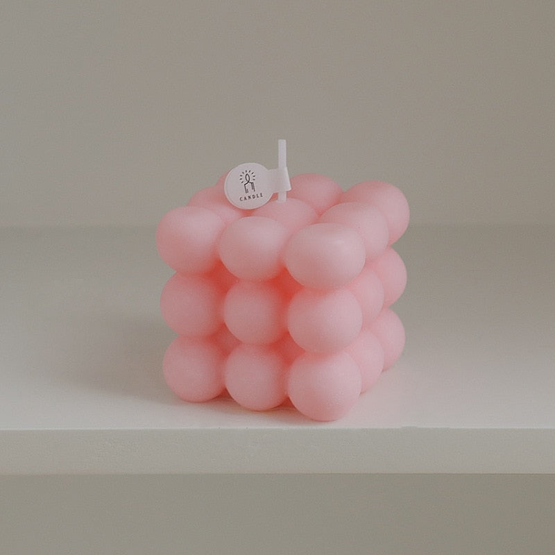 Bubble Cube Decorative Candles