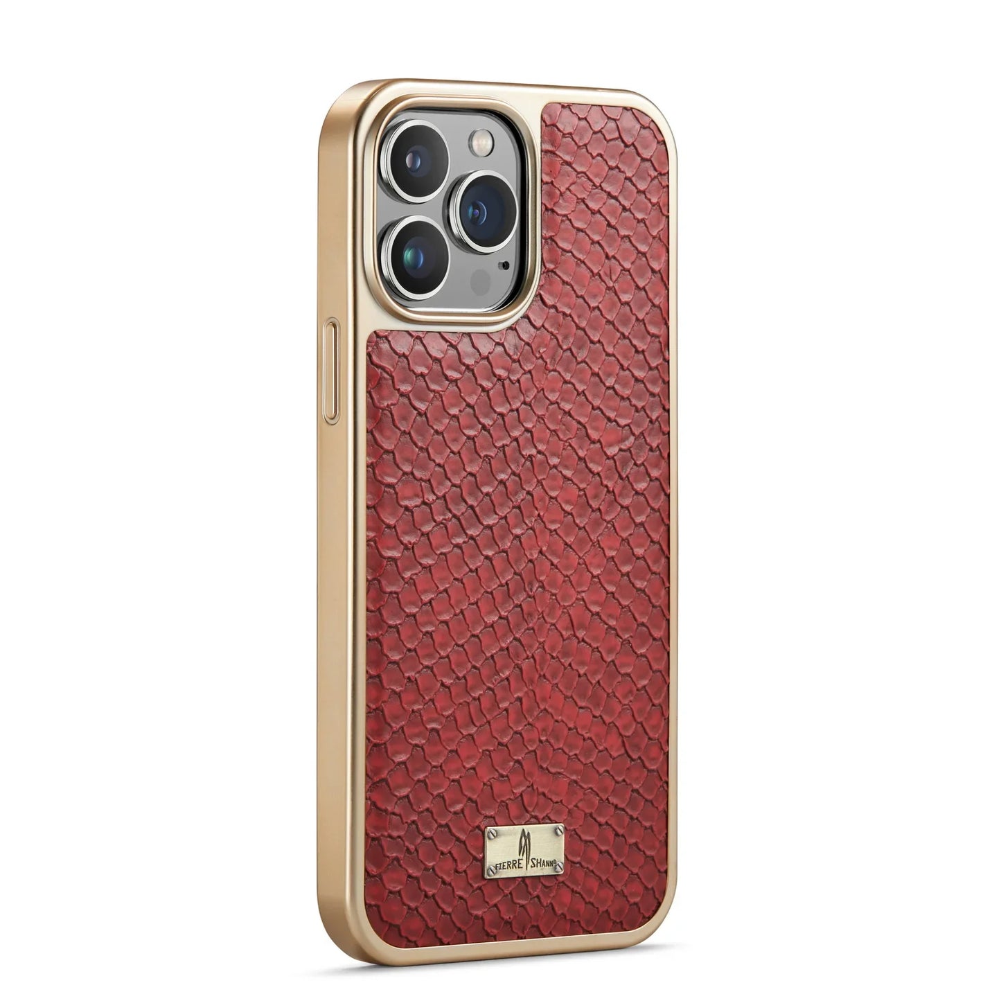 Snake Pattern Leather Phone Case For Iphone