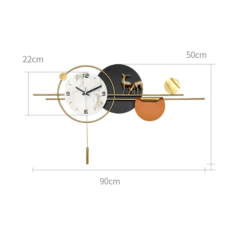 Nordic Designer Wall Clock