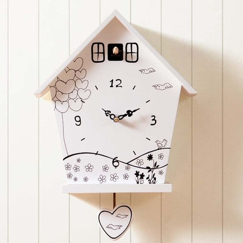 Wooden Cuckoo Wall Clock