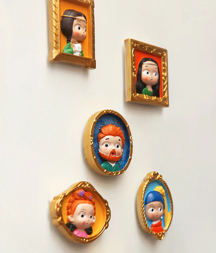 Paintings on the Fridge Decor