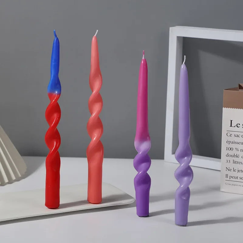 Color Twist Candle Set