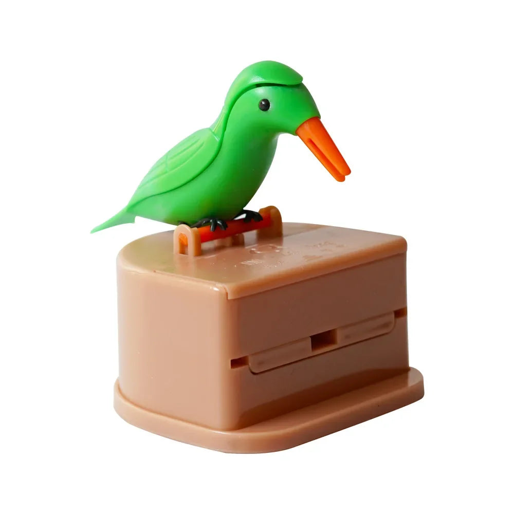 BirdieDispenser - Automatic Bird-Shaped Toothpick Dispenser