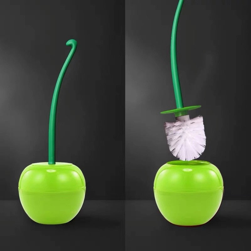 Miravique Nordic Cherry Toilet Brush and Holder