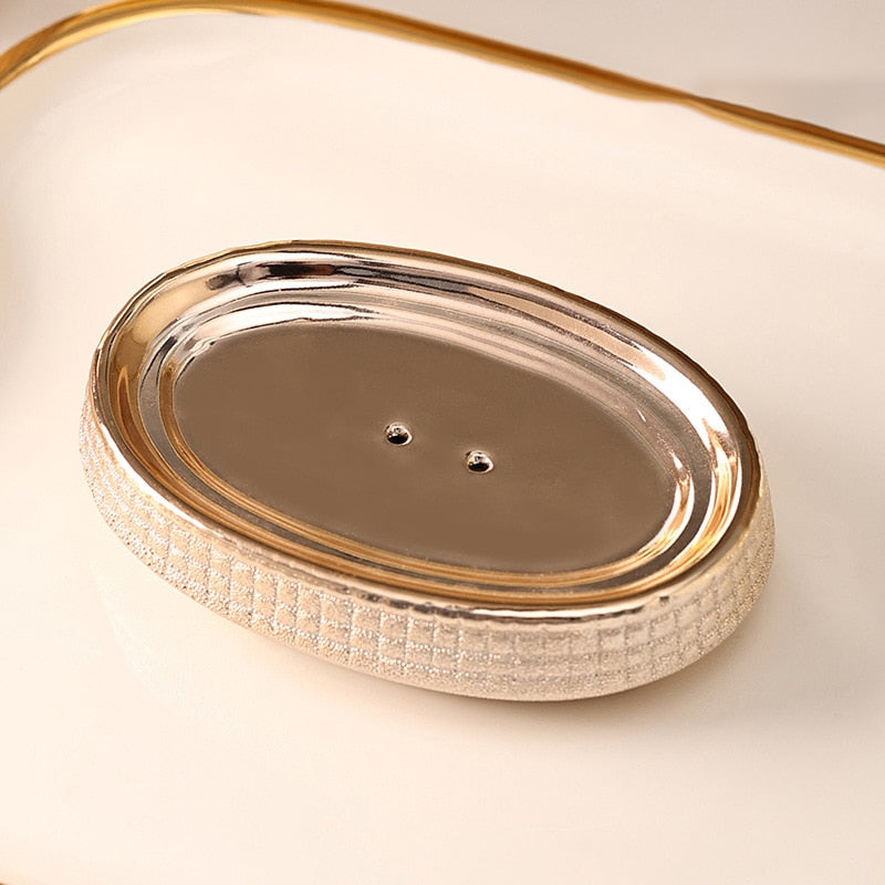 Rose Gold Bathroom Accessories