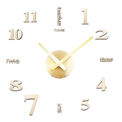 Modern Design 3D Wall Clock