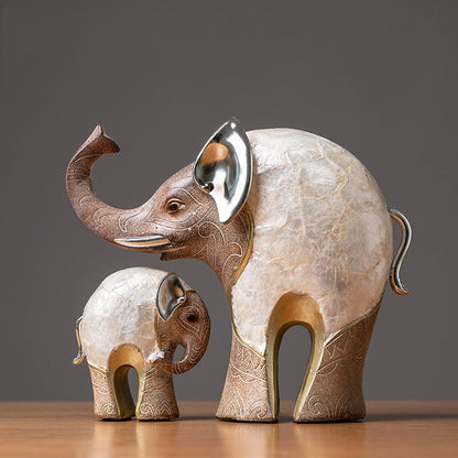 Modern Oriental Elephant Home Decor  Sculpture