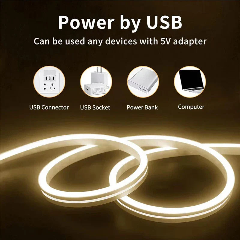 DesignTod™ USB Touch-Sensor Light Strip (Adhesive Included) - Lamp