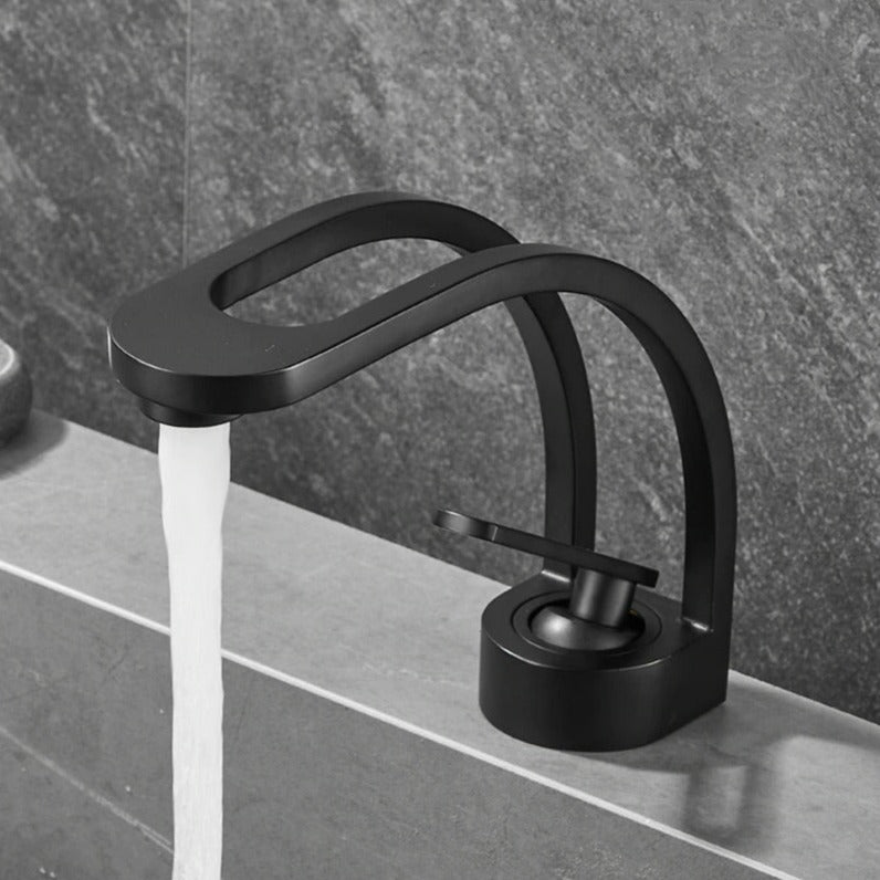 Miravique - Curved Dual-Channel Modern Bathroom Faucet